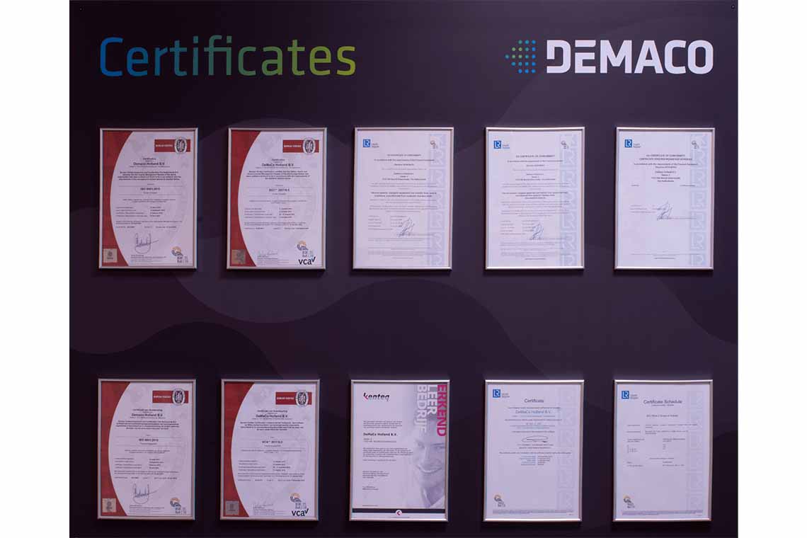 Certificates